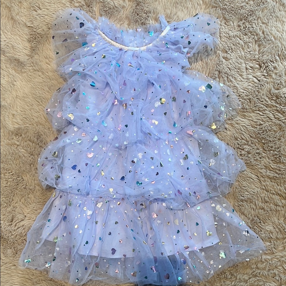 Lola and the Boys Purple Tulle Dress